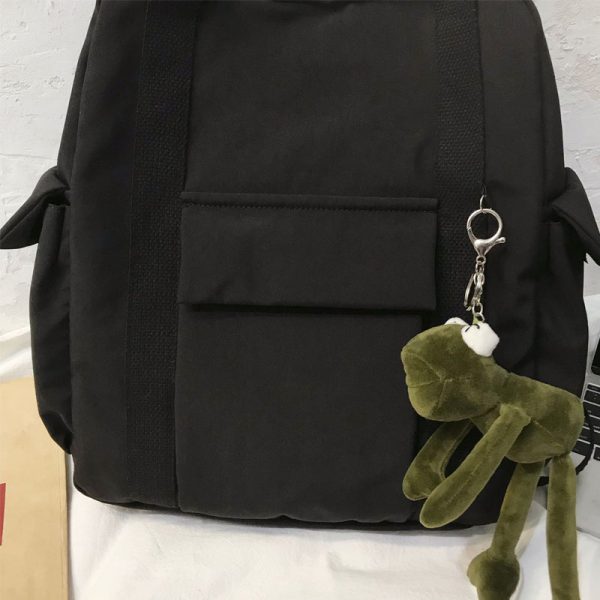 Canvas Backpack for Women Student Satchel - Image 7