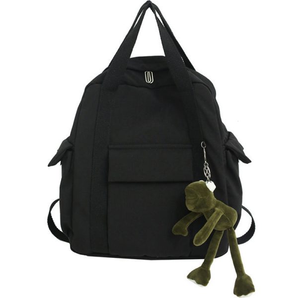 Canvas Backpack for Women Student Satchel - Image 10